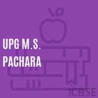 Upg M.S. Pachara Middle School Logo