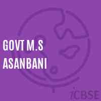 Govt M.S Asanbani Middle School Logo