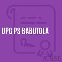 Upg Ps Babutola Primary School Logo