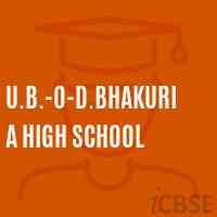 U.B.-O-D.Bhakuria High School Logo
