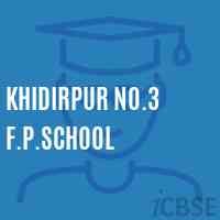 Khidirpur No.3 F.P.School Logo
