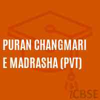 Puran Changmari E Madrasha (Pvt) Primary School Logo
