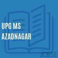 Upg Ms Azadnagar Middle School Logo
