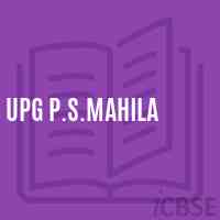 Upg P.S.Mahila Primary School Logo