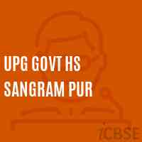Upg Govt Hs Sangram Pur Secondary School Logo