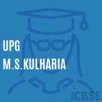 Upg M.S.Kulharia Middle School Logo