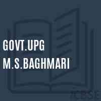 Govt.Upg M.S.Baghmari Middle School Logo