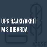 Upg Rajkiyakrit M S Dibarda Middle School Logo