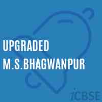 Upgraded M.S.Bhagwanpur Middle School Logo