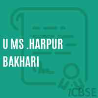 U Ms .Harpur Bakhari Middle School Logo