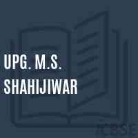 Upg. M.S. Shahijiwar Middle School Logo
