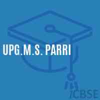 Upg.M.S. Parri Middle School Logo