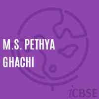 M.S. Pethya Ghachi Middle School Logo