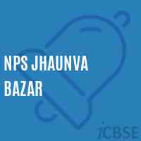Nps Jhaunva Bazar Primary School Logo