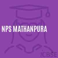 Nps Mathanpura Primary School Logo