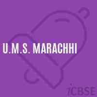 U.M.S. Marachhi Middle School Logo