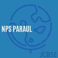 Nps Paraul Primary School Logo