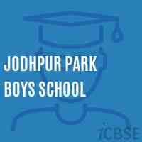 Jodhpur Park Boys School Logo