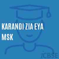 Karandi Zia Eya Msk School Logo