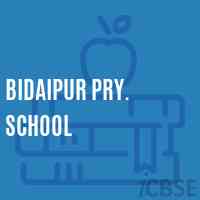 Bidaipur Pry. School Logo