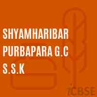 Shyamharibar Purbapara G.C S.S.K Primary School Logo
