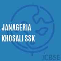 Janageria Khosali Ssk Primary School Logo