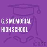 G.S Memorial High School Logo