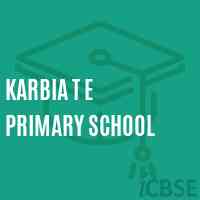 Karbia T E Primary School Logo