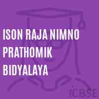 Ison Raja Nimno Prathomik Bidyalaya Primary School Logo
