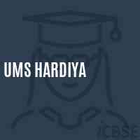 Ums Hardiya Middle School Logo