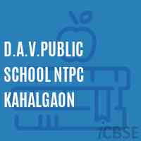 D.A.V.Public School Ntpc Kahalgaon Logo