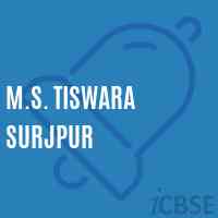M.S. Tiswara Surjpur Middle School Logo