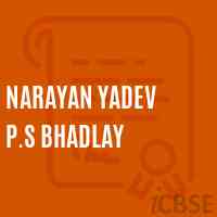 Narayan Yadev P.S Bhadlay Primary School Logo