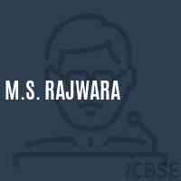 M.S. Rajwara Middle School Logo