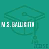 M.S. Ballikitta Middle School Logo