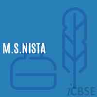 M.S.Nista Middle School Logo