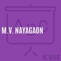 M.V. Nayagaon Middle School Logo