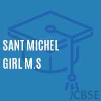 Sant Michel Girl M.S Middle School Logo