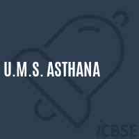 U.M.S. Asthana Middle School Logo