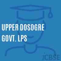 Upper Dosogre Govt. Lps Primary School Logo