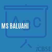Ms Baluahi Middle School Logo