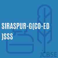 Siraspur-G(Co-ed)SSS High School Logo