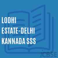 Lodhi Estate-Delhi Kannada SSS Senior Secondary School Logo