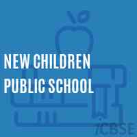 New Children Public School Logo