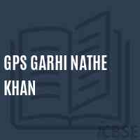 Gps Garhi Nathe Khan Primary School Logo