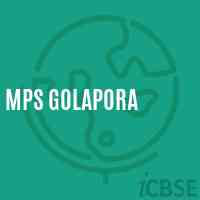 Mps Golapora Primary School Logo