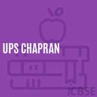 Ups Chapran Middle School Logo