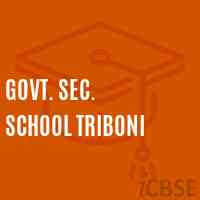 Govt. Sec. School TRIBONI Logo