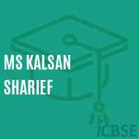 Ms Kalsan Sharief Middle School Logo