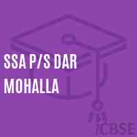 Ssa P/s Dar Mohalla Primary School Logo